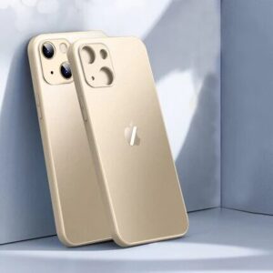 AG Glass Lens Protection Frosted Case For iPhone