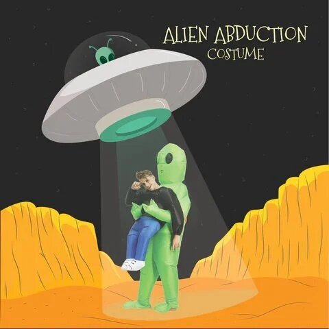 Alien Abduction Costume-Summer Hot Sale