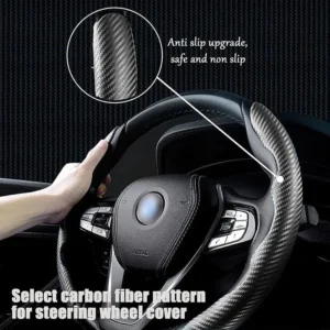 CAR ANTI-SKID STEERING WHEEL COVER 2 PCS