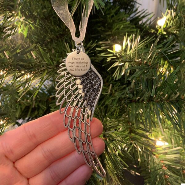 Christmas Angel Wings Ornament