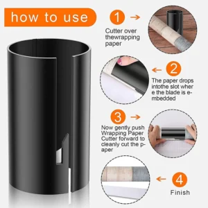 Christmas Gift Wrapping Paper Cutter