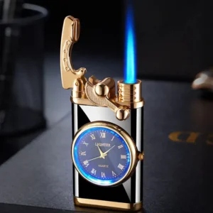 Creative Dial Rocker Arm Inflatable Windproof Lighter