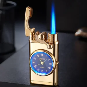 Creative Dial Rocker Arm Inflatable Windproof Lighter
