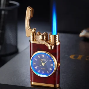 Creative Dial Rocker Arm Inflatable Windproof Lighter