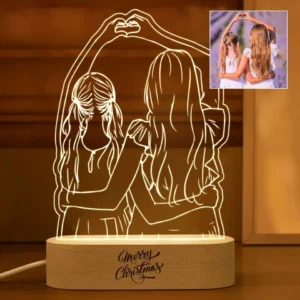 Custom 3D Photo Night Light Gift