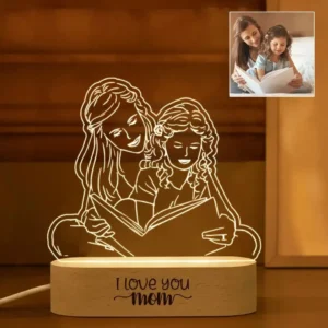 Custom 3D Photo Night Light Gift