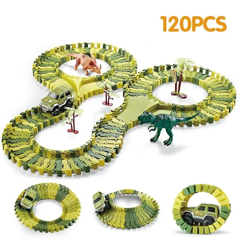 Dinosaur Track Set Toy