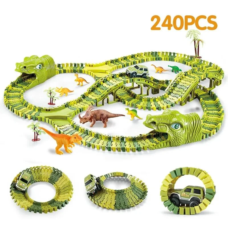 Dinosaur Track Set Toy