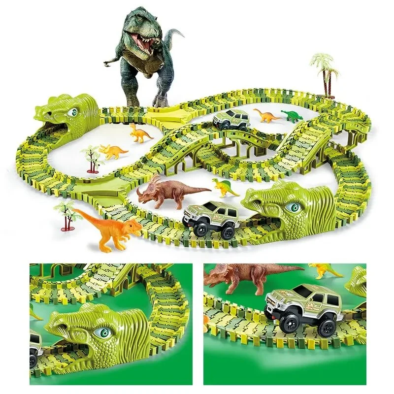 Dinosaur Track Set Toy