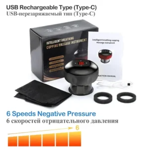 Electric Cupping Massager Vacuum Therapy Set