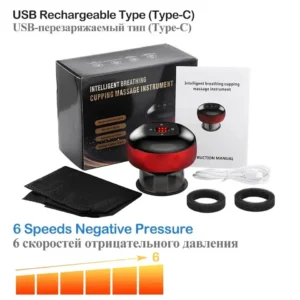 Electric Cupping Massager Vacuum Therapy Set