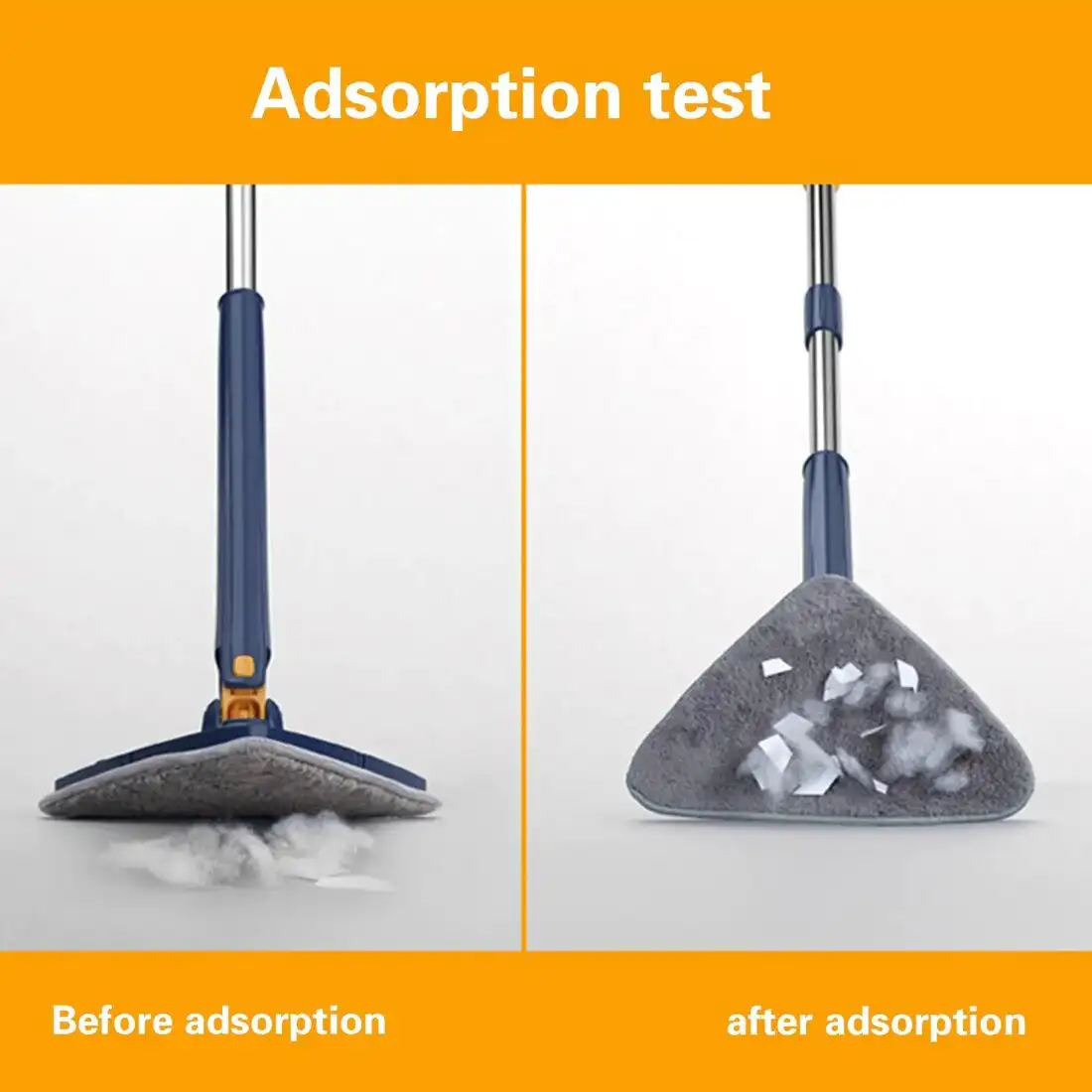 Extendable Triangle 360° Rotatable Mop
