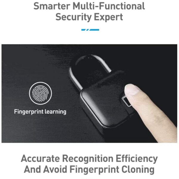 Fingerprint Bluetooth Waterproof Smart Padlock
