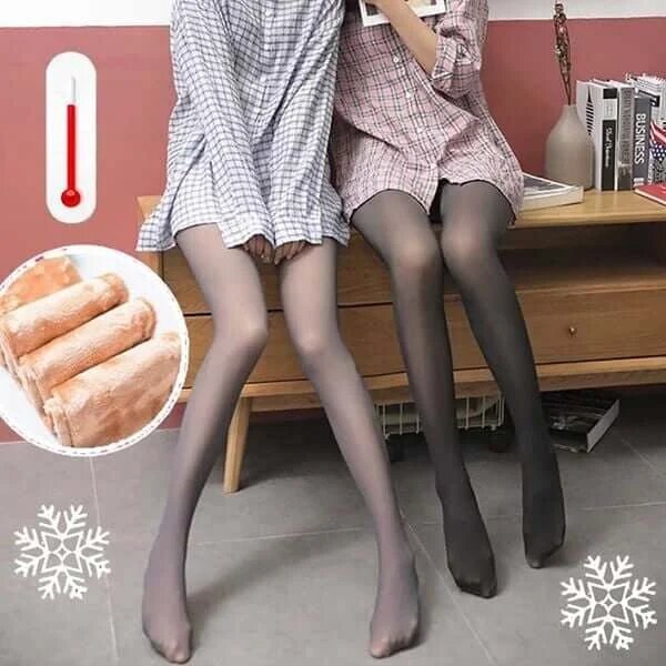 Flawless Legs Fake Translucent Warm Fleece Pantyhose
