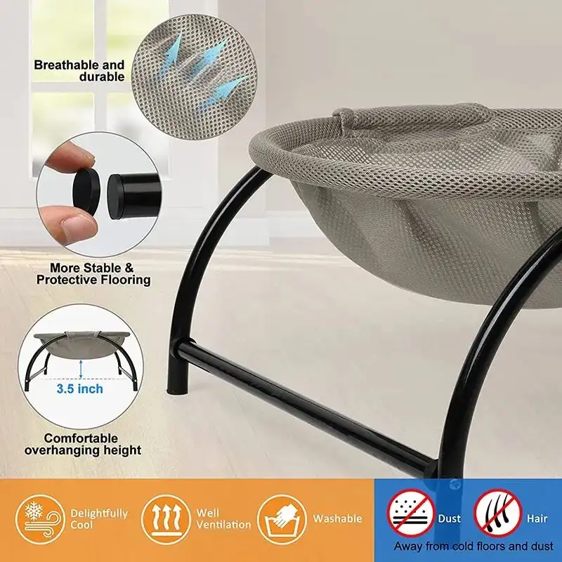 Floor Cat Hammock With Stand