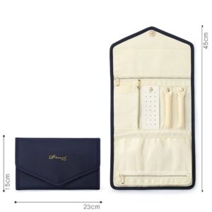 Foldable Velvet Travel Accessory Pouch