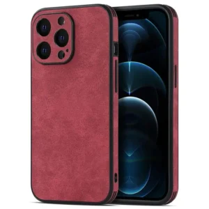 Four-pack Edged Lambskin Case Cover For iPhone