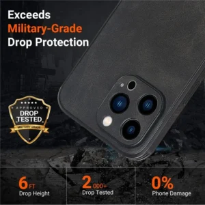 Four-pack Edged Lambskin Case Cover For iPhone