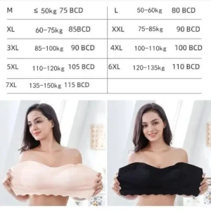 Ice Silk Non-slip Tube Top Bra