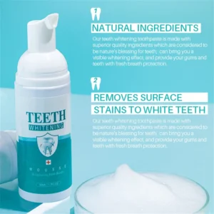 Intensive Stain Removal Toothpaste Cleansing Foam