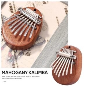 Kalimba 8 कुञ्जी उत्कृष्ट फिंगर थम्ब पियानो
