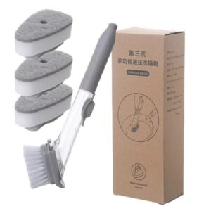 Kitchen Sink Scrubber Dish Washing Cleaning Brush Tool