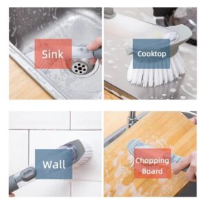 Kitchen Sink Scrubber Dish Washing Cleaning Brush Tool