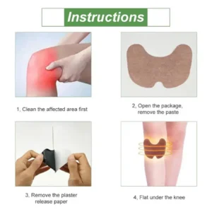 Knee joint Pain Plaster Chinese Wormwood Extract Sticker for Joint Ache Arthritis Rheumatoid Pain Relief Patch