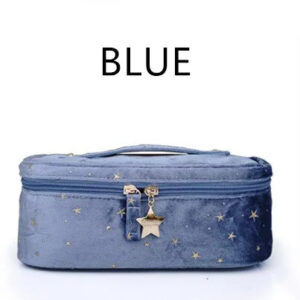 Large Capacity Velvet Cosmetic Bag