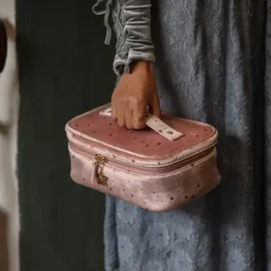 Large Capacity Velvet Cosmetic Bag
