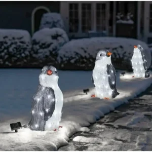 Light-Up Penguin Holiday Decoration
