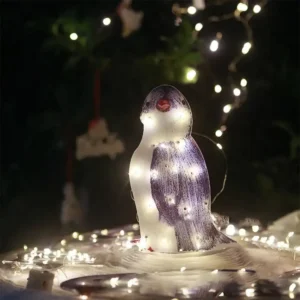 Light-Up Penguin Holiday Decoration