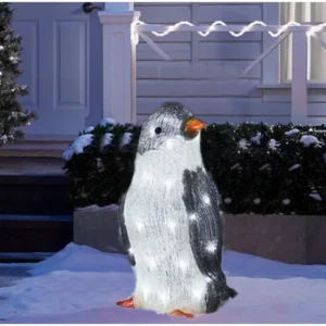 Light-Up Penguin Holiday Decoration