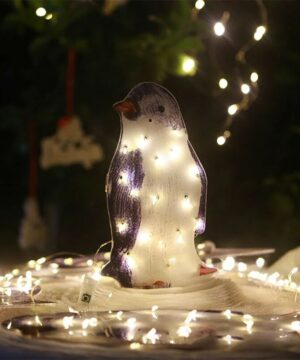 Light-Up Penguin Holiday Decoration