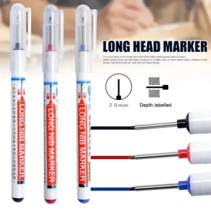 Long Head Bathroom Woodworking Multi-Purpose Marker