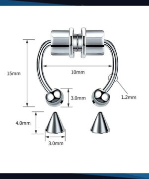 Magnetic Nose Hoop Ring