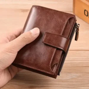 Mens RFID Blocking Bifold Wallet