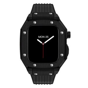 Modification Kit Metal Bezel For Apple WatchBand 7 48MM Stainless Steel Case For Series Apple Watch 4-7 Case Zinc Alloy Diy Mod