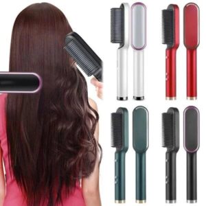 NEGATIVE ION HAIR STRAIGHTENER STYLING COMB