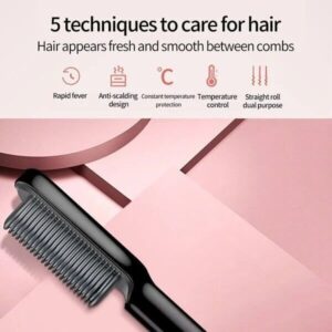 NEGATIVE ION HAIR STRAIGHTENER STYLING COMB