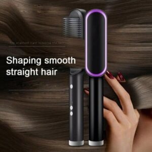 NEGATIVE ION HAIR STRAIGHTENER STYLING COMB