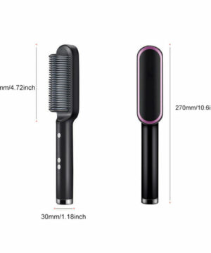 NEGATIVE ION HAIR STRAIGHTENER STYLING COMB