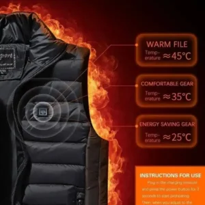 New Unisex Warming Heated Vest