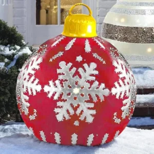 Outdoor Christmas PVC inflatable Decorated Ball