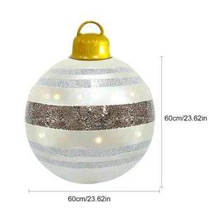 Outdoor Christmas PVC inflatable Decorated Ball