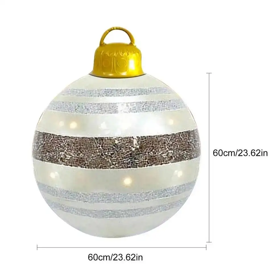 Outdoor Christmas PVC inflatable Decorated Ball