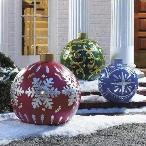 Outdoor Christmas PVC inflatable Decorated Ball
