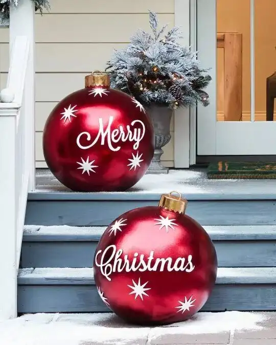 Outdoor Christmas PVC Inflatable Decorated Ball - Image 7