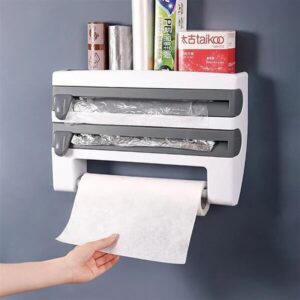Plastic Wrap Dispenser With Cutter