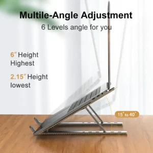 Portable Aluminum Foldable Laptop Stand